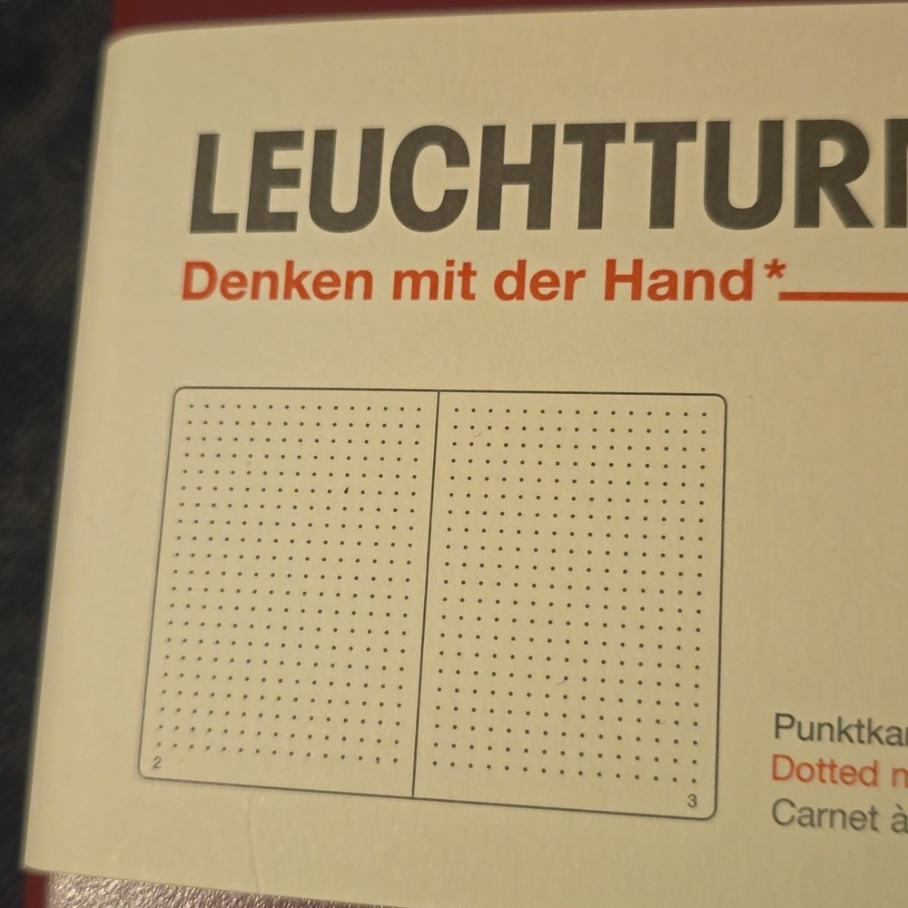❤️BUY 5 GET 3 FREE Leuchtturm1917 Dotted Notebook Medium (A5), Retail $25.50US - Picture 5 of 12